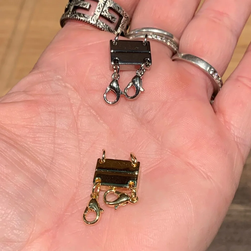 #88 Necklace Layering Magnetic Clasps - Picture 6 of 7